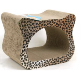 瓦通紙貓抓板系列-貓頭型